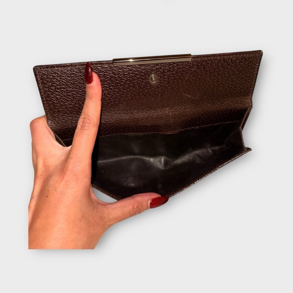 Gucci GG Canvas Wallet w/ Optional Gold + Silver Chain (Authentic, COA Included) - Picture 5 of 15